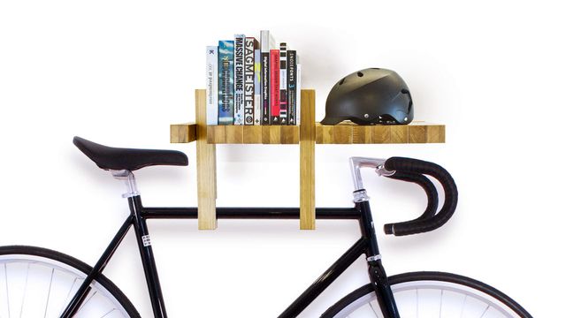 shelf bicycle holder fusillo
