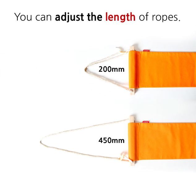 Adjustable length of hammock for feet fuut 