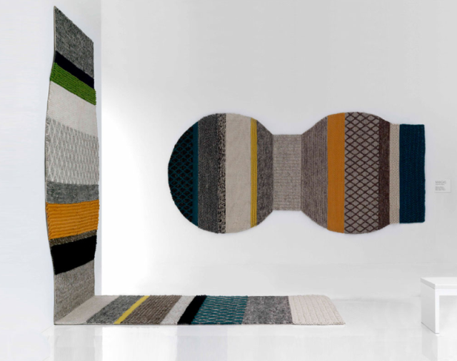 підлоговий - настінний килим gan rugs