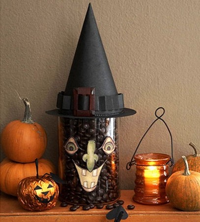 Witch paper hat and other decor ideas