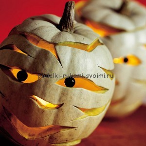crafts from pumpkins decor of halloween