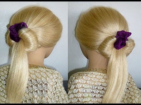 Christmas hairstyles for long hair. Photo №5