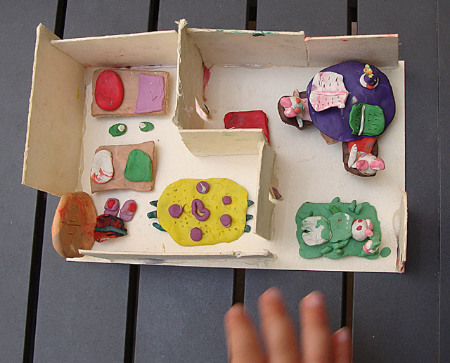 Ideas for modeling with children from plasticine