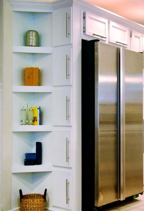 Fridge fence with furniture