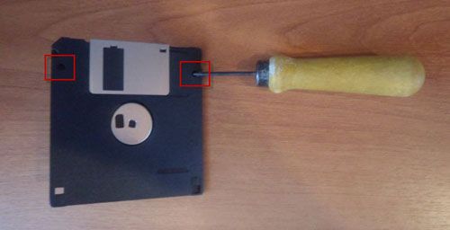 How to make crafts from floppy disks 