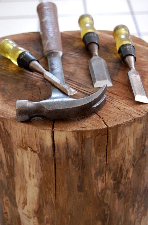 How to make a stump table