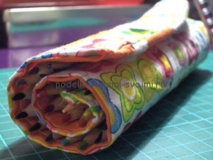 How to make a pencil case yourself 