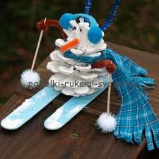 hoe maak je een sneeuwpop winter handgemaakte artikelen met kinderen eigen handen 