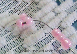How to make a flower from beads. Weaving for Beginners