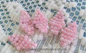 How to make a flower from beads. Weaving for Beginners