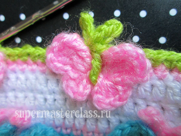 Crochet butterfly pattern: master class