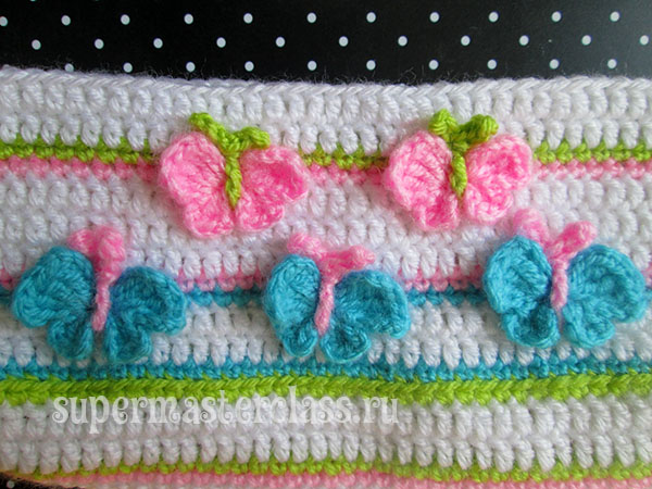 Crochet butterfly pattern