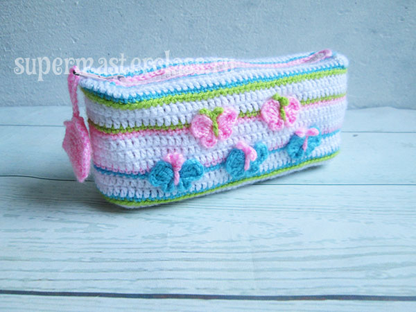 How to tie crochet case for beginners