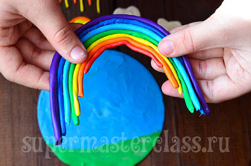 How to make a picture of plasticine