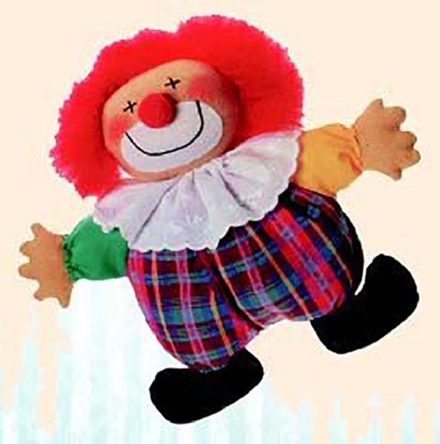 Клоуны сшить. Игрушка клоун. Мягкая игрушка клоун. Клоун из ткани. Текстильный клоун.
