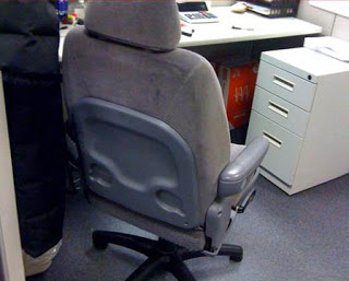 Computer chair for car enthusiasts.