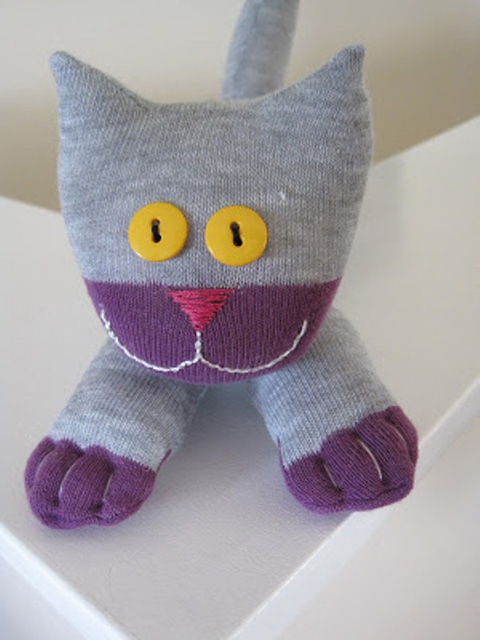 cat out of sock-11