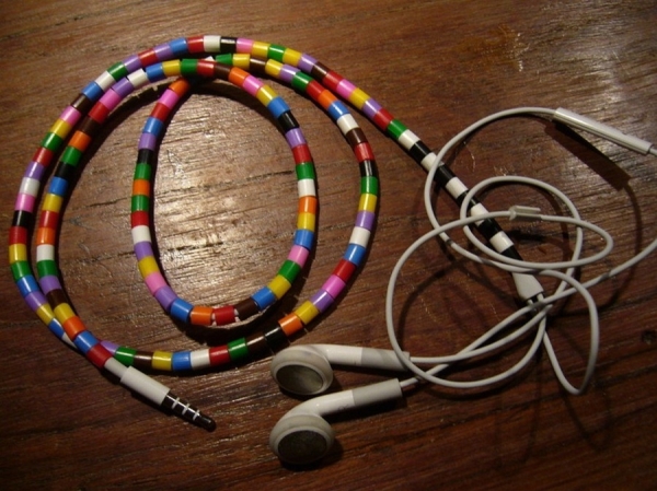 Beautiful headphones with your own hands