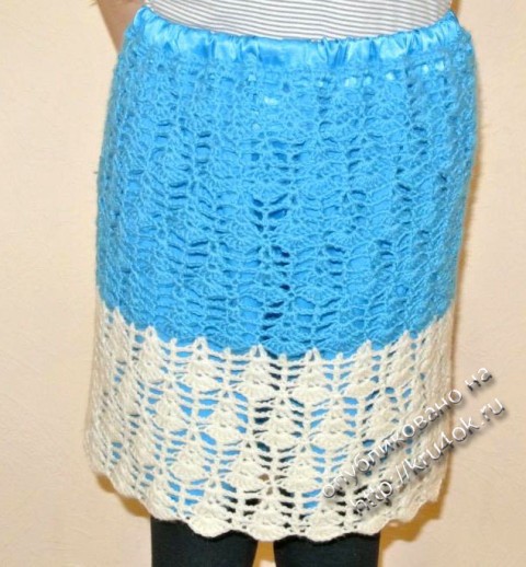 photo crocheted skirt