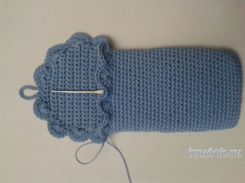 Pouch for the phone crocheted. Master class from Flandena Tatyana knitting and knitting patterns