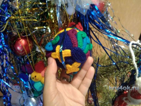 Toy Cockerel crochet. The work of Elena Aistova knitting and knitting patterns