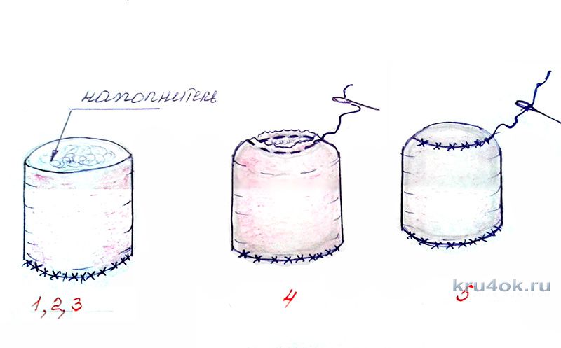 Пасхальный кулич крючком схема и описание