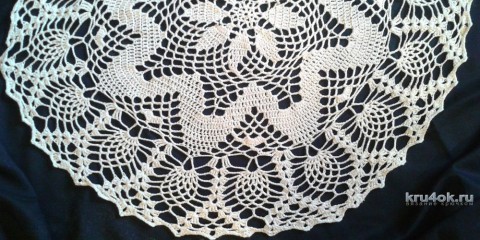 Napkins crocheted. Knitting and knitting patterns by Galina Korzhunova