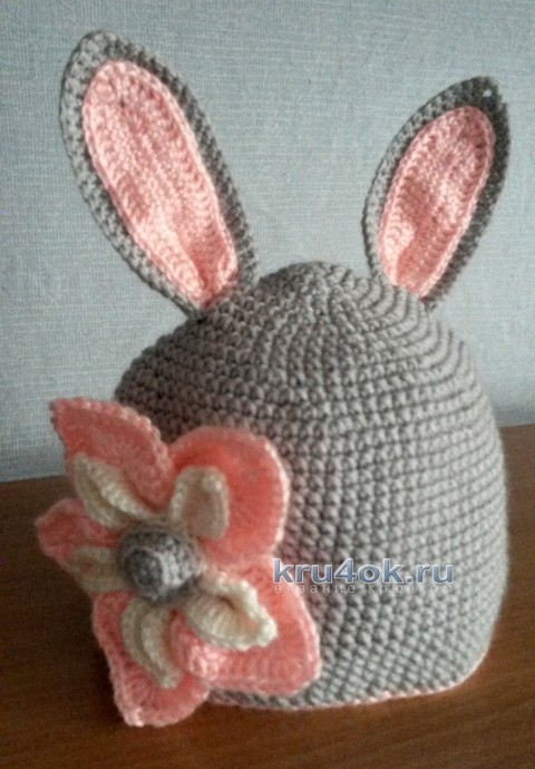 Crochet crocheted hat - the work of Julia Galetskaya knitting and knitting patterns