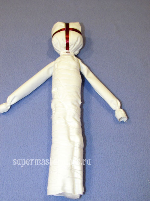 How to make a motanka doll fabric