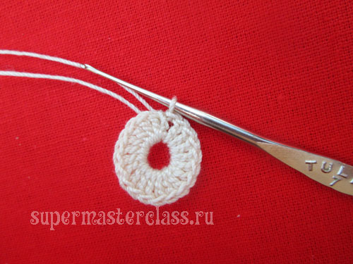 Crocheted square napkin: scheme, description, photo