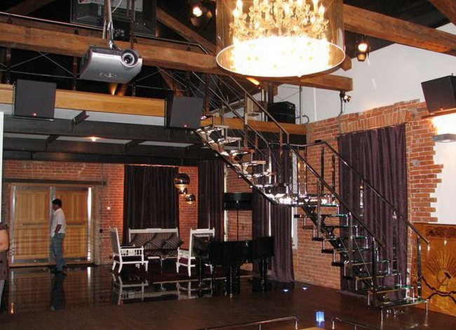Loft with stairs