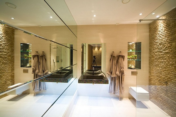 perfect interior complemented by mirrors