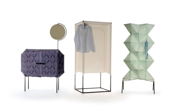 lehký nábytek vyrobený z tkaniny Meike Harde