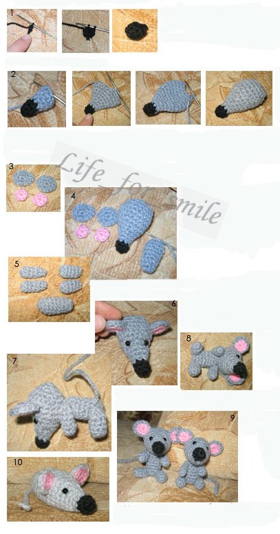 Knitted Mouse Master Class