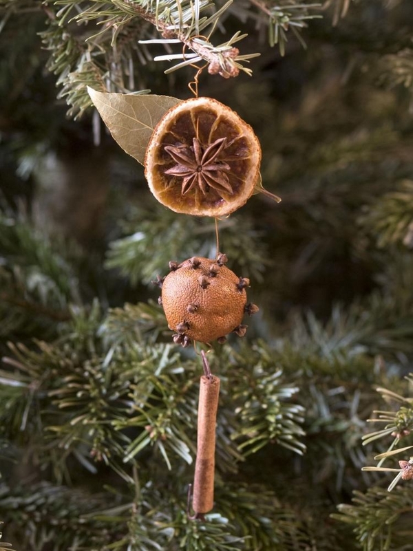 New Year decor from natural material with your own hands