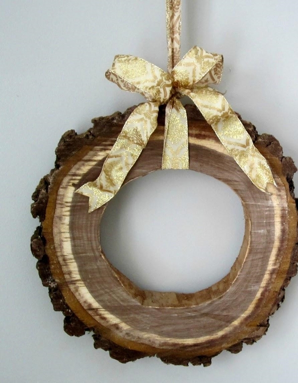 New Year decor from natural material with your own hands