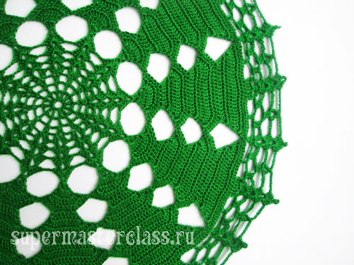 Crochet: New Year's napkins
