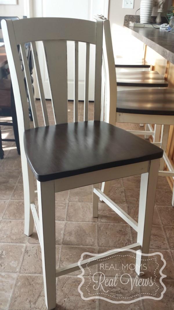 How To Paint And Update The Old Chair, Paint Bar Stools