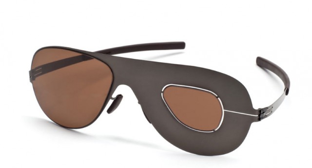 Asymmetrical unusual sunglasses frames