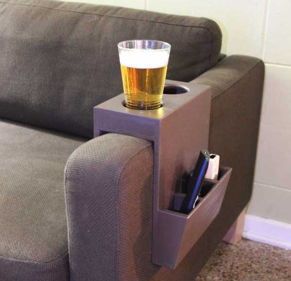 Organizer for the sofa with your own hands