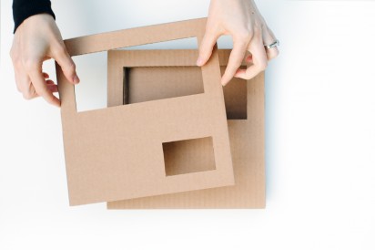 cardboard organizer