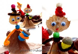 autumn crafts in kindergarten