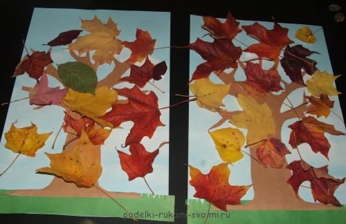 Podzimní aplikace listů 