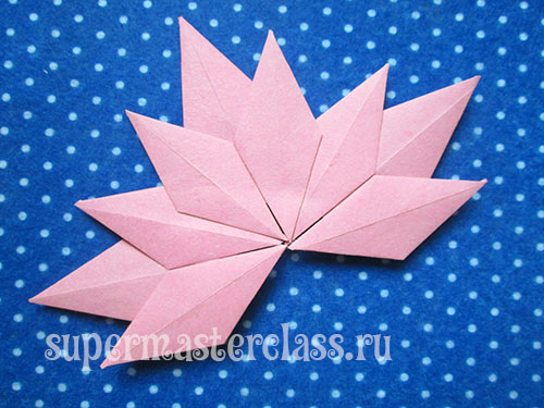 Есенни листа от хартия го направете сами (оригами)