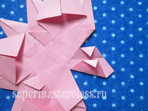 Оригами есенни листа от хартия