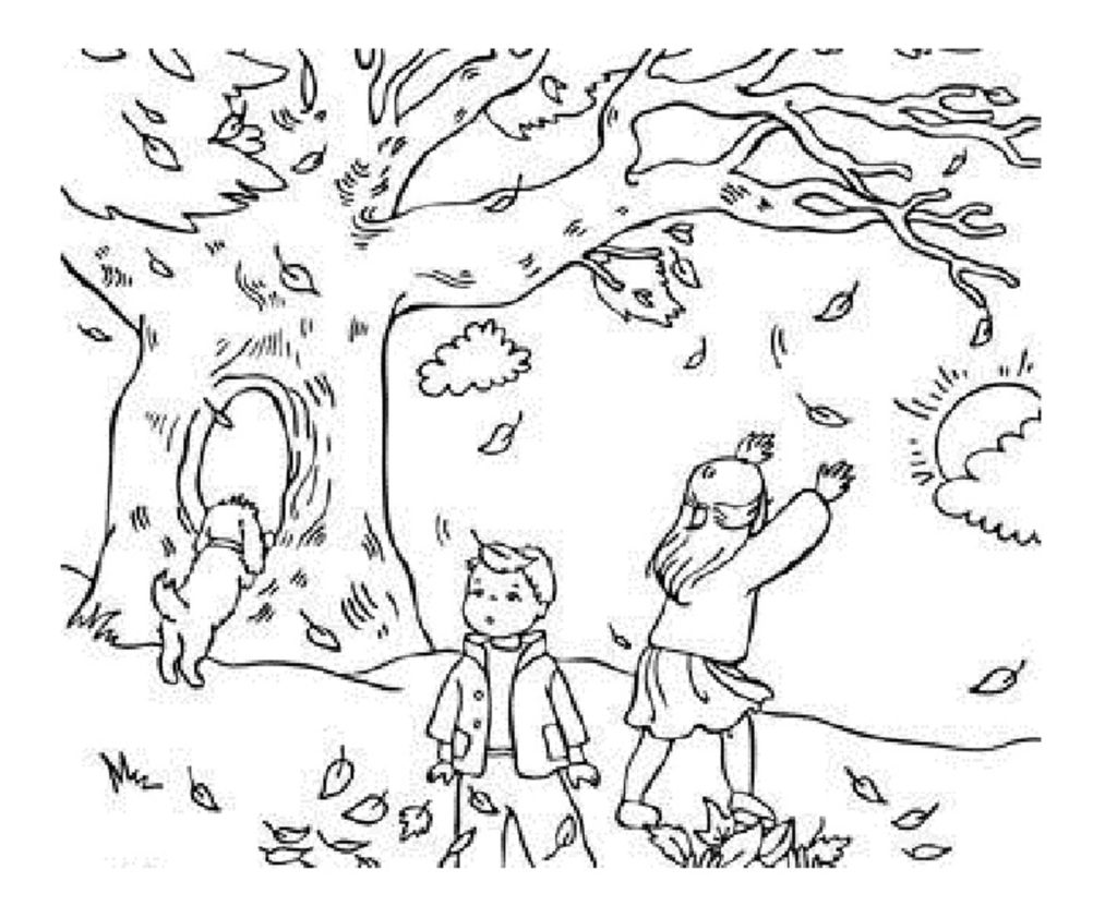 autumn coloring for children raspechat