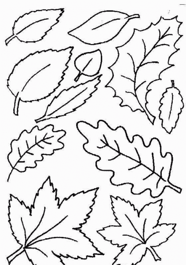 Autumn coloring pages for children print.