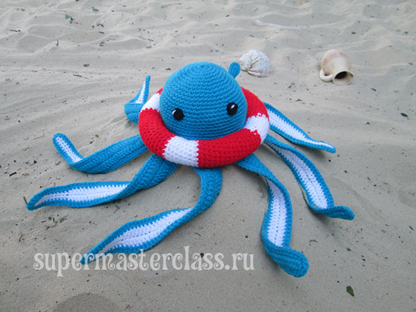 How to crochet an octopus