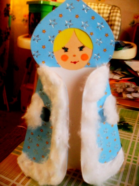 Greeting card - Snow Maiden-4