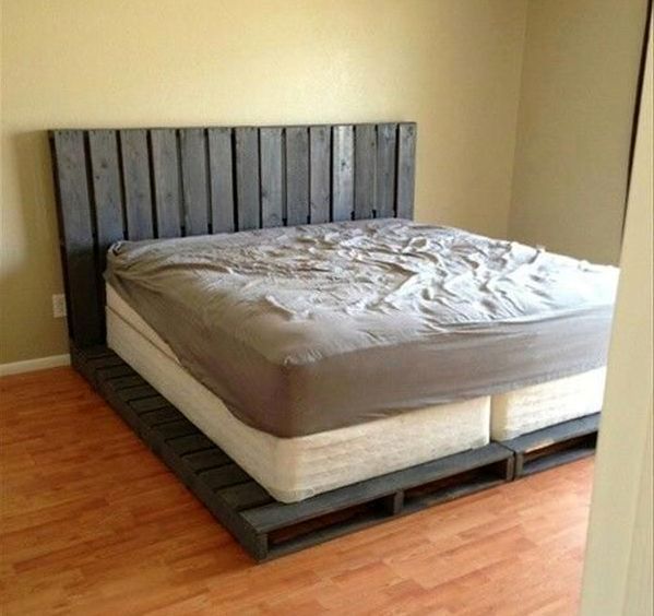 base under the mattress with your own hands with a headboard